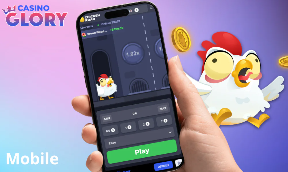 Chicken Road is available on mobile devices